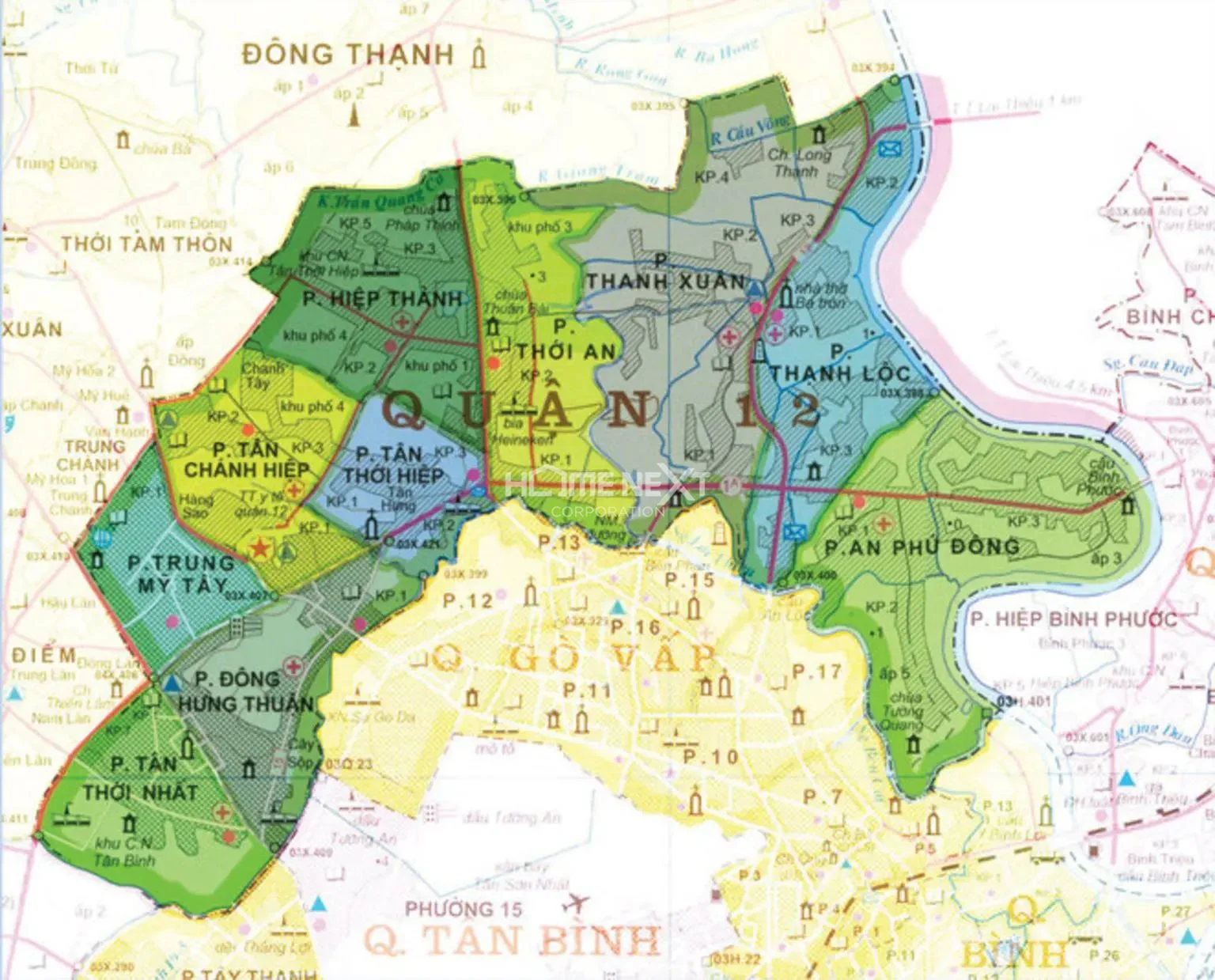  Bản đồ Quận 12: Tìm lại bình yên giữa phố thị 