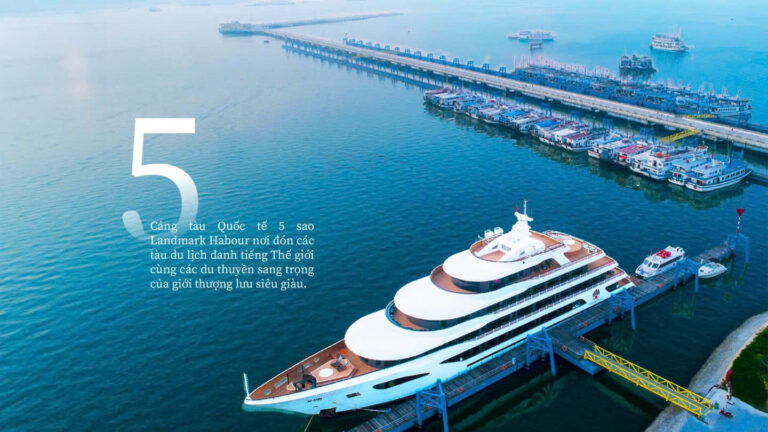 Cảng Tàu Landmark Harbour - Điểm nhấn tại Vinhomes Green Paradise Cần Giờ
