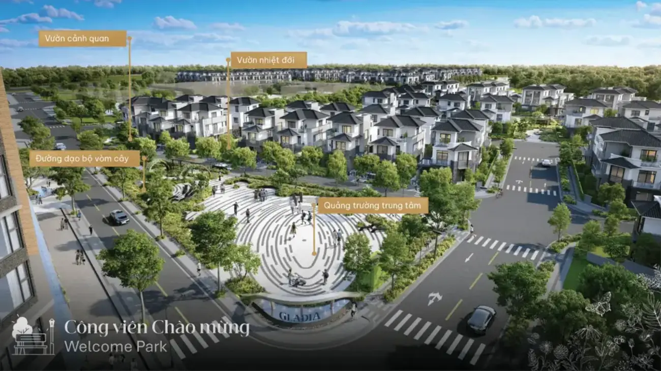 Sống xanh tại Gladia The Waters với 7 giá trị bền vững