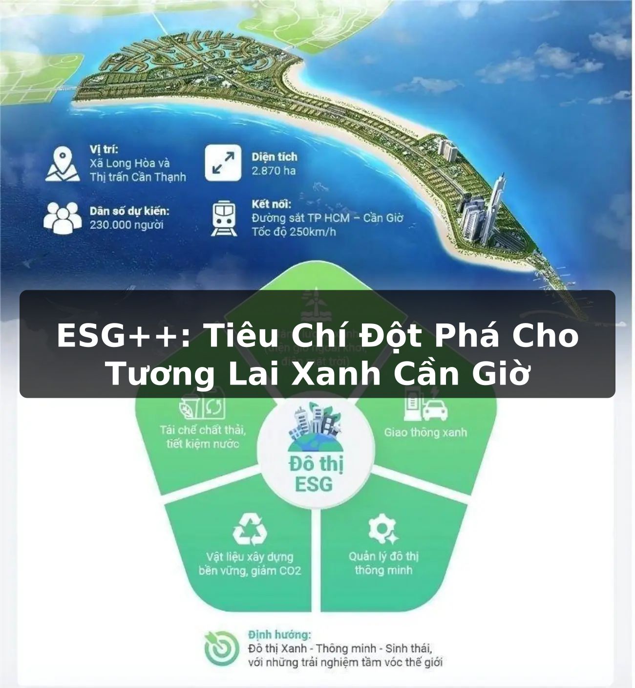 ESG++: Tiêu Chí Đột Phá Cho Tương Lai Xanh Cần Giờ