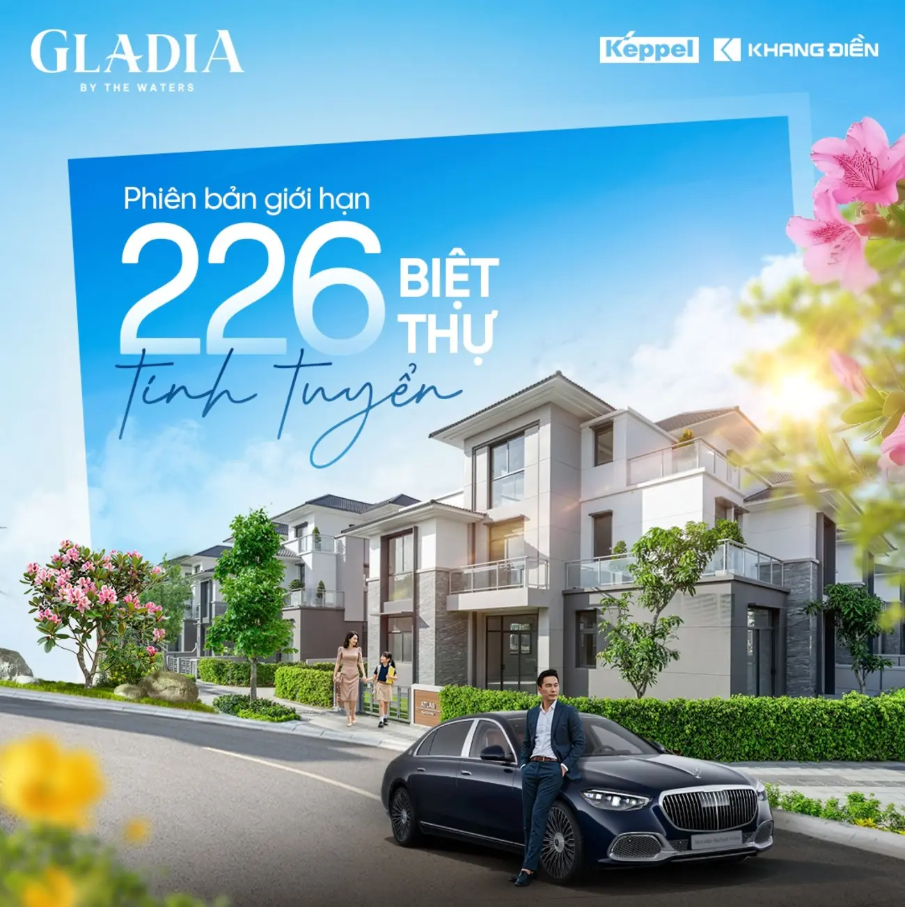159 Căn Biệt Thự Bên Sông Tại Thủ Đức - Gladia Keppelland