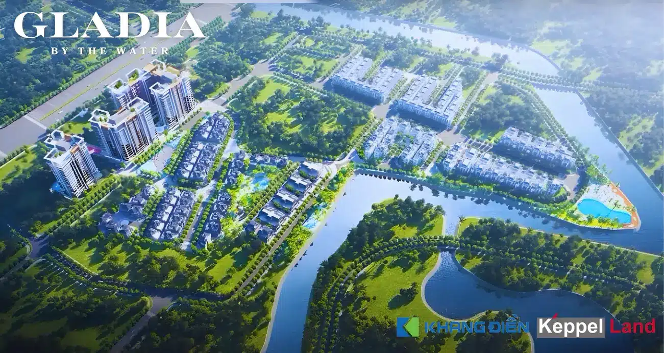 Gladia Khang Điền: Vị trí đắc địa, sống ven sông Thủ Đức