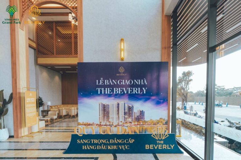 Lễ Bàn Giao Căn Hộ The Beverly: Cập Nhật Tiến Độ & Thông Tin Quan Trọng