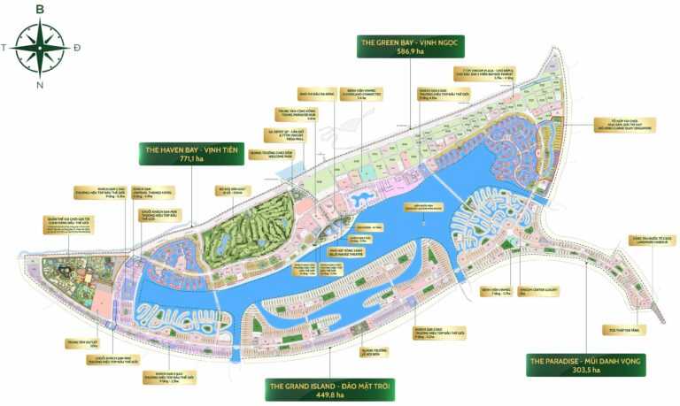 Phân khu A dự án Vinhomes Green Paradise Cần Giờ