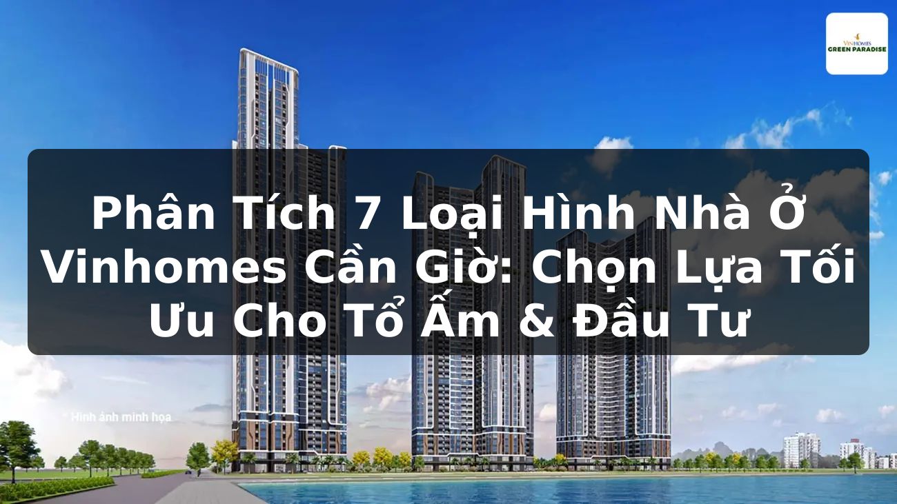 Phân Tích 7 Loại Hình Nhà Ở Vinhomes Cần Giờ: Chọn Lựa Tối Ưu Cho Tổ Ấm & Đầu Tư