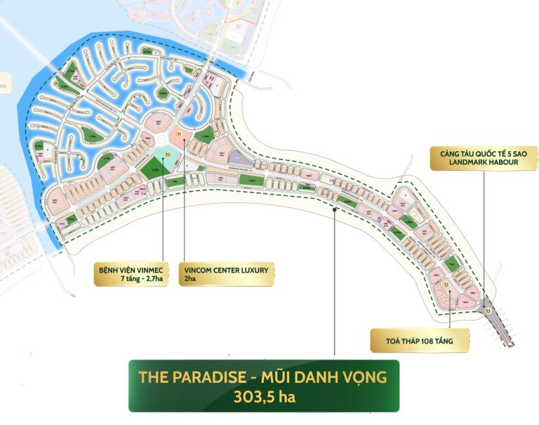 The Paradise Cần Giờ - Vị trí đắc địa tại Vinhomes Green Paradise