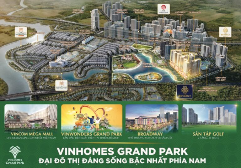 Tiện ích The Beverly: Cuộc sống tiện nghi, hiện đại cho cư dân