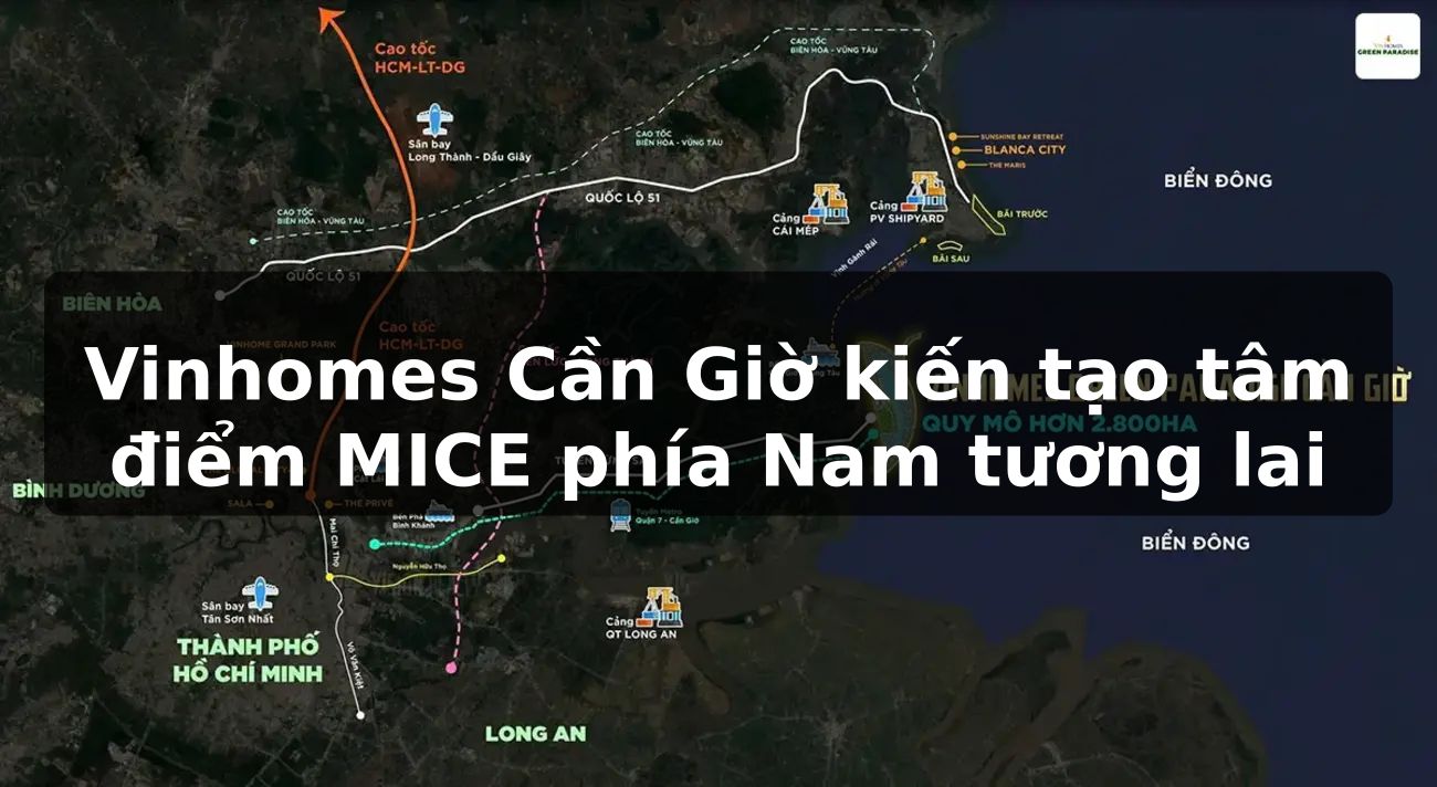 Vinhomes Cần Giờ kiến tạo tâm điểm MICE phía Nam tương lai