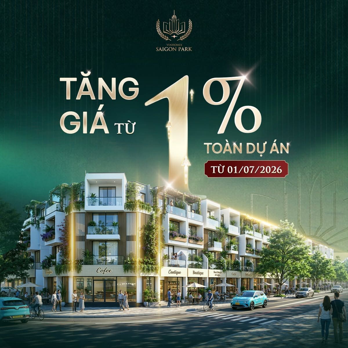 Vinhomes Hóc Môn: Khóa giá tốt nhất trước khi tăng giá tháng 7