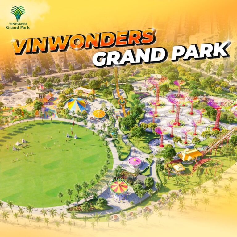 VinWonders Grand Park: Giá vé, địa điểm vui chơi & trải nghiệm mới nhất